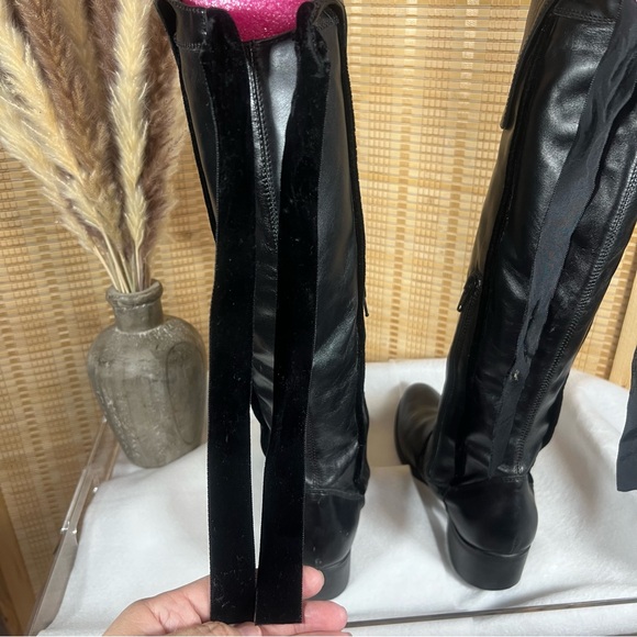 Vera Gomma Cuffed Knee High Boots, Size: 36/US6 - Picture 9 of 11